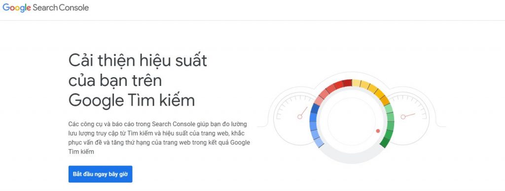google search console cho seo
