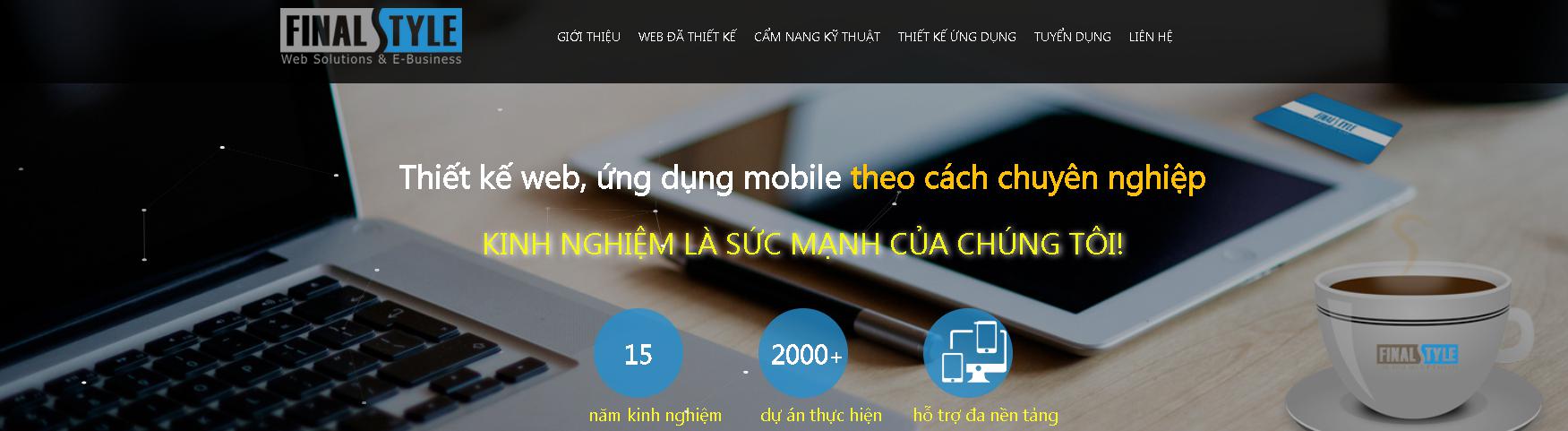 Công ty thiết kế website FinalStyle