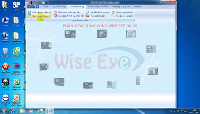 Hệ thống chấm công - Wise Eye 