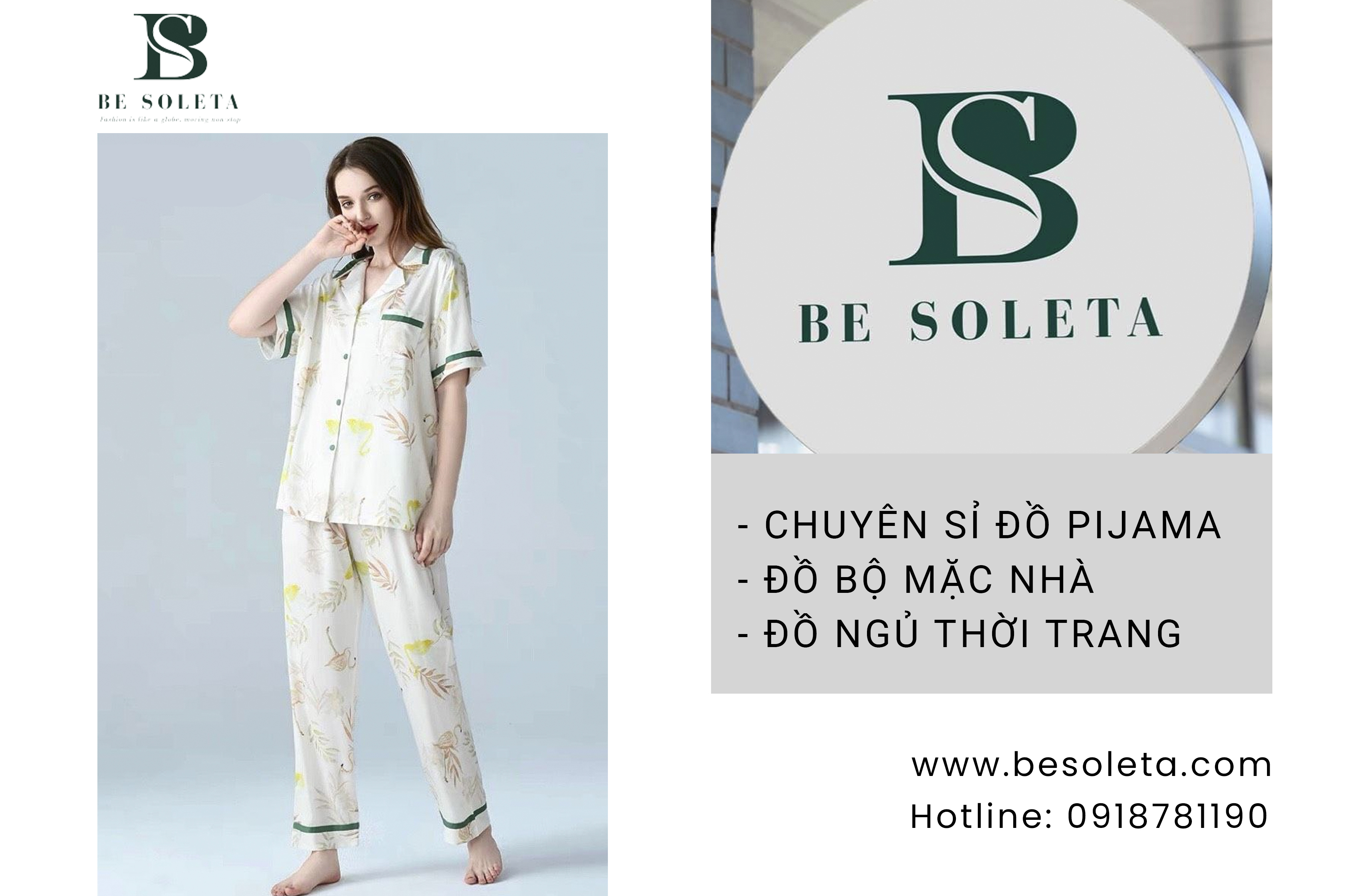 Be Soleta - Chuyên sỉ đồ pijama, thời trang mặc nhà