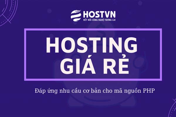 HostVN Công ty đáp ứng nhu cầu Hosting giá rẻ