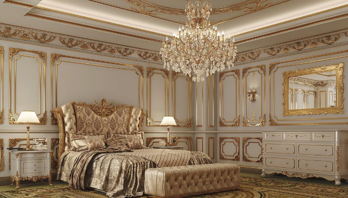Mẫu thiết kế nội thất phòng ngủ cổ điển