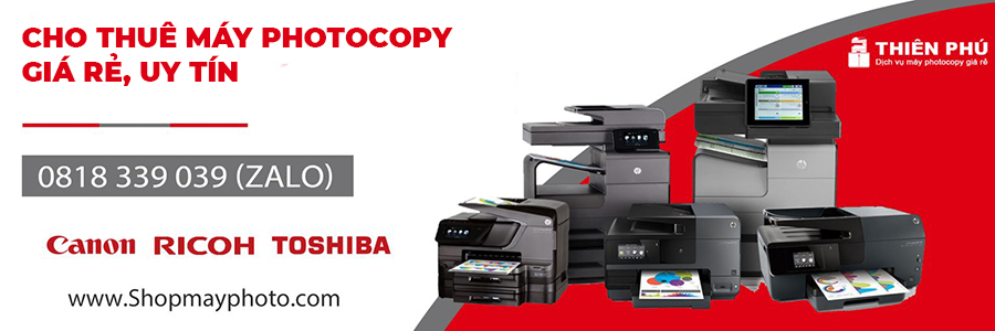 Công ty kinh doanh và cho thuê máy photocopy Thiên Phú Copie