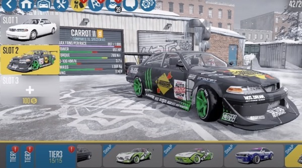 carx drift racing 2 hack tuỳ chỉnh cars