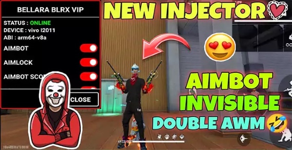 download free fire injector ob trên android