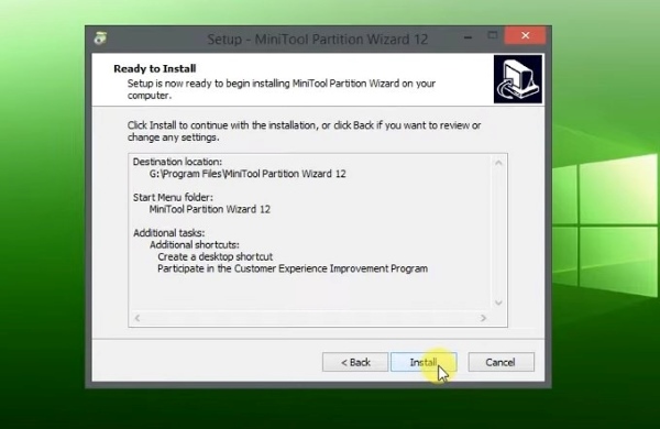 install crack minitool partition wizard 12 pro