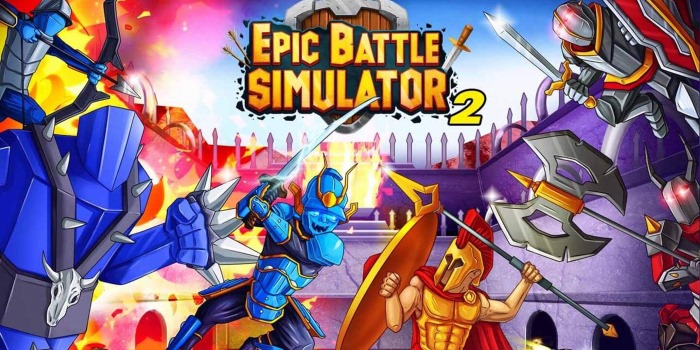 Download Epic Battle Simulator 2 Hack APK v1.9 (Full Tiền, Gems)