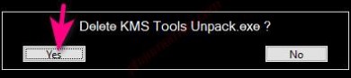 delete kms tools unpack