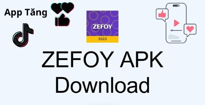 Download Zefoy APK v1.1.3 Tăng Share, Tim, Follower Cho Tiktok