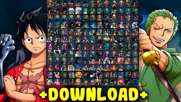 download one piece mugen apk trên android